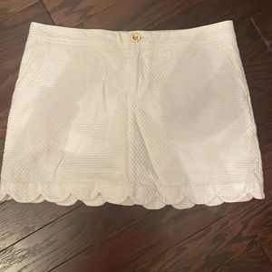 Lilly Pulitzer White Skort
